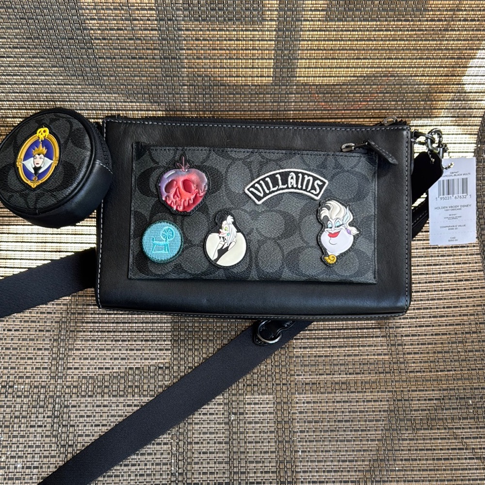 Disney Villain coach crossbody purse